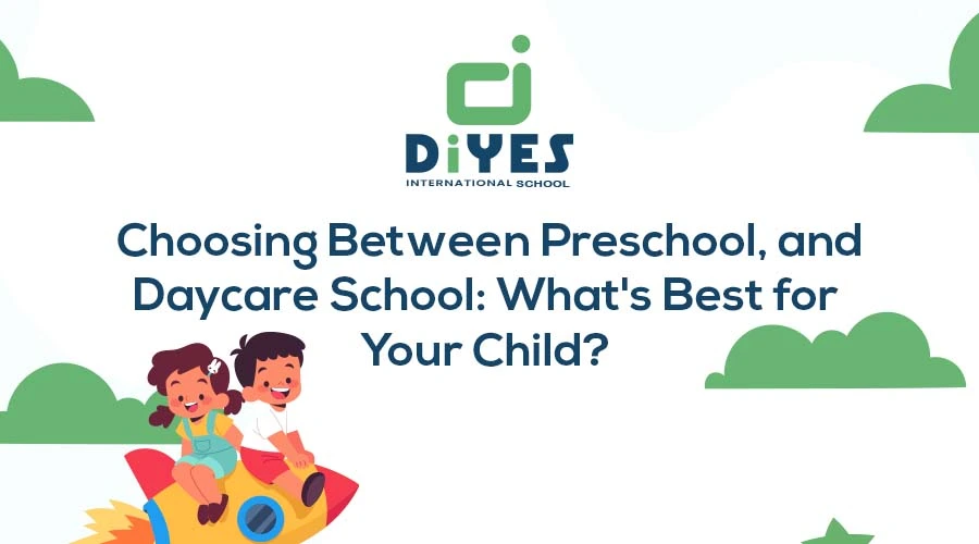 difference between preschool and daycare